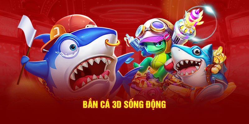 Bắn cá 789win 3D sống động