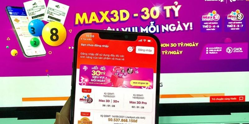 Xổ số Max 3D+